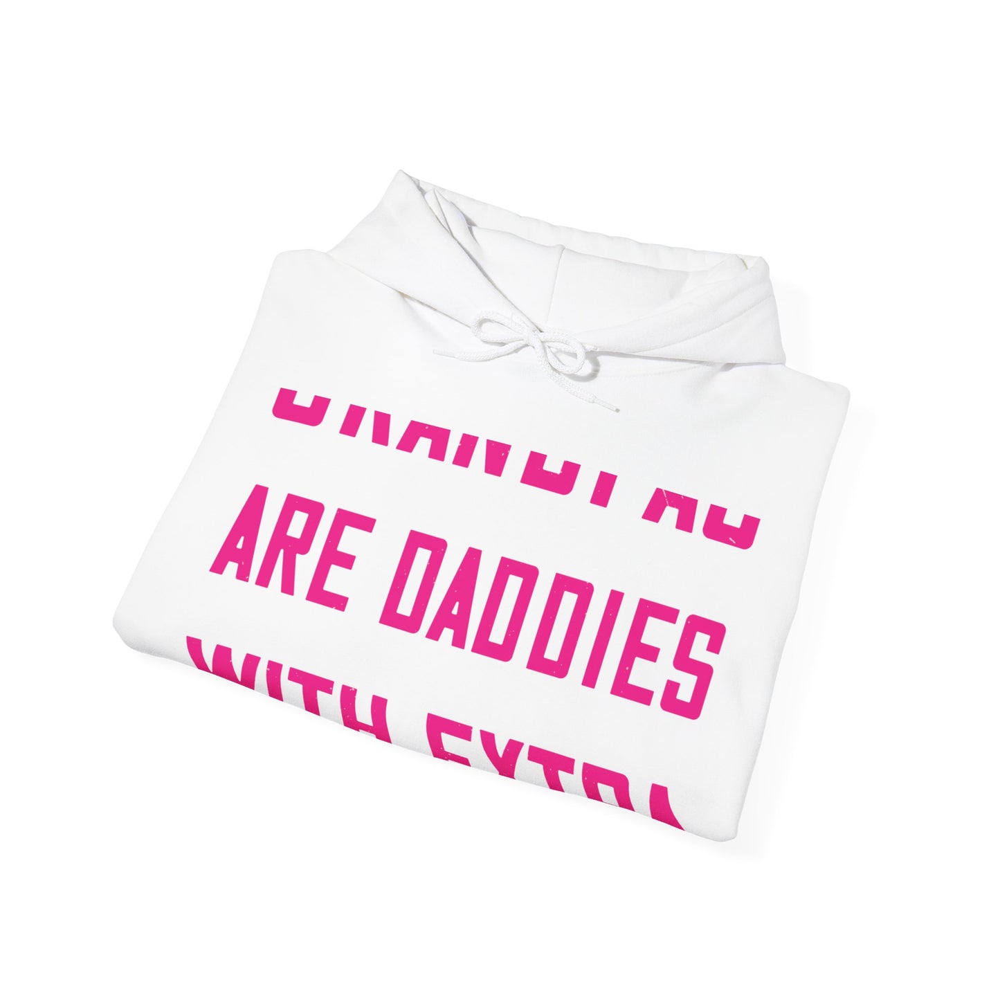 Grandpas are daddies with extra practice-01 — Unisex Heavy Blend Hoodie (G18500)