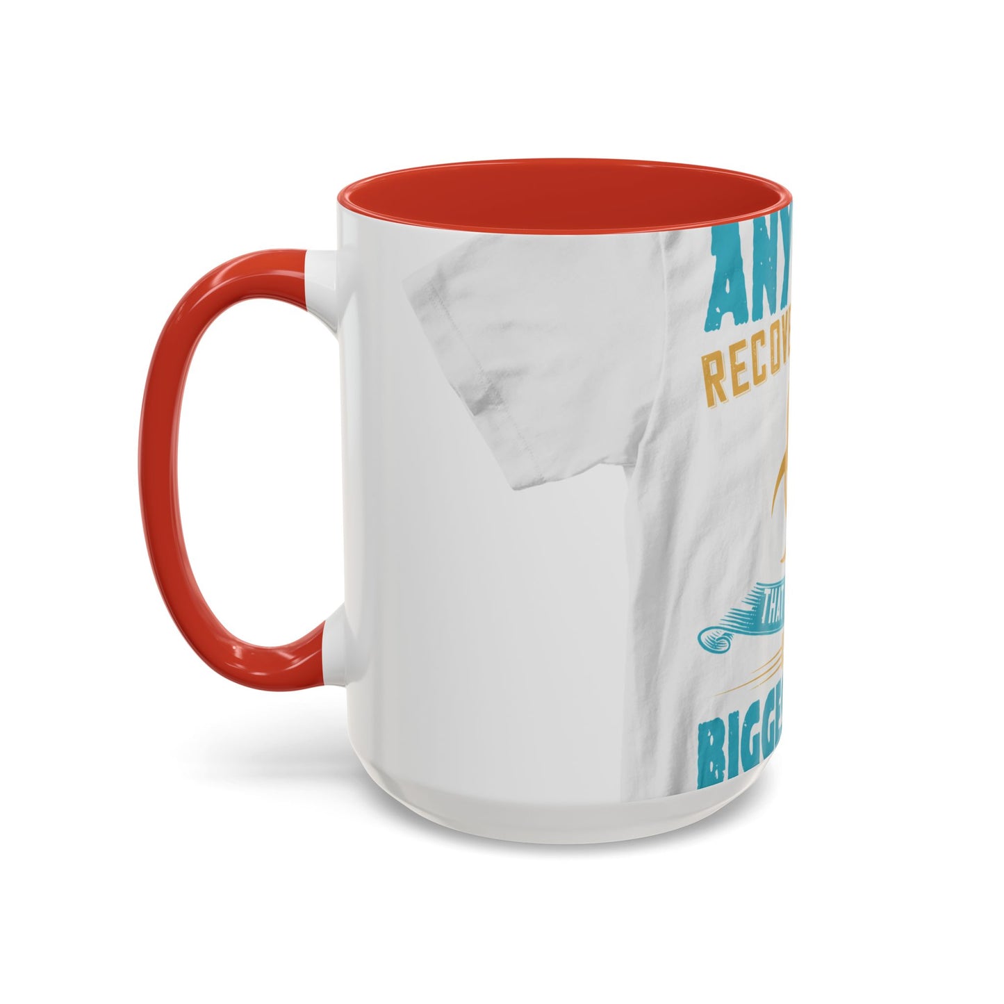 Anyone in recovery knows that isolation is the biggest enemy — Accent Mug 11/15oz