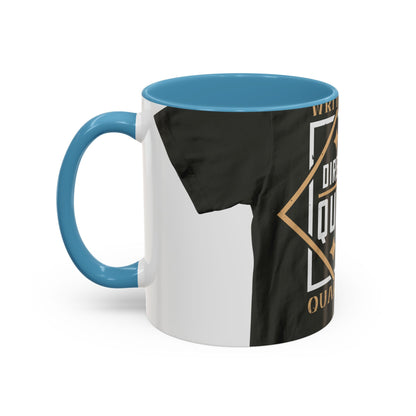 written and directed by quentin quarantine — Accent Mug 11/15oz