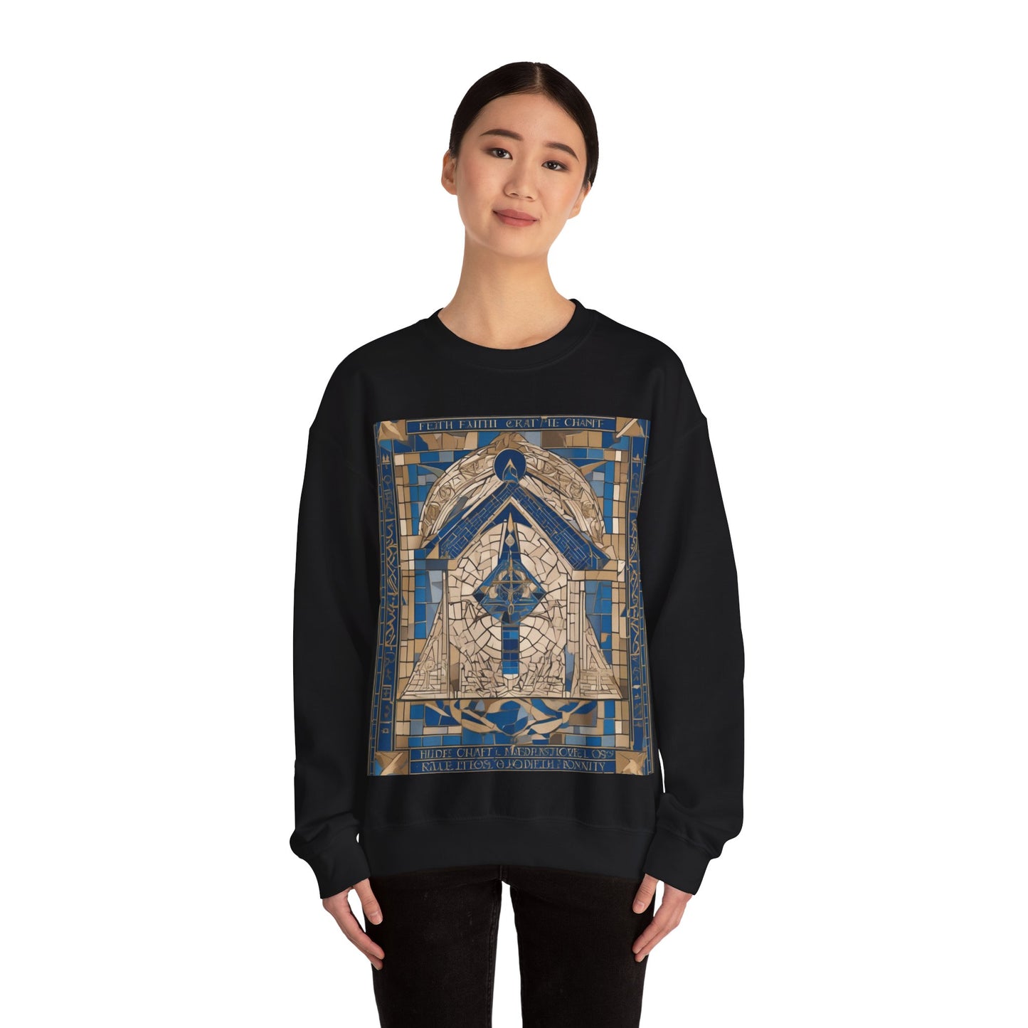 masonic_00003.png — Unisex Heavy Blend Crewneck (G18000)