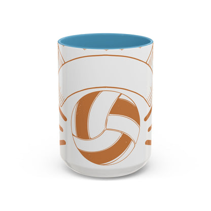 Volleyball Invented by men, perfected by women-01 — Accent Mug 11/15oz