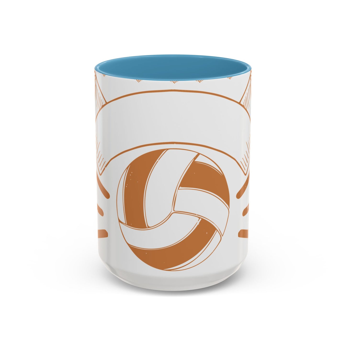 Volleyball Invented by men, perfected by women-01 — Accent Mug 11/15oz