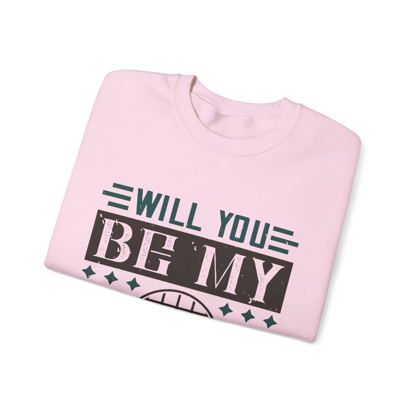 will you be my quarantine-01 — Unisex Heavy Blend Crewneck (G18000)
