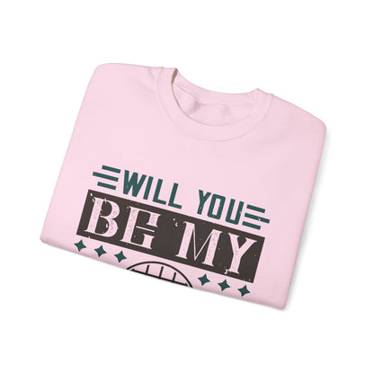 will you be my quarantine-01 — Unisex Heavy Blend Crewneck (G18000)