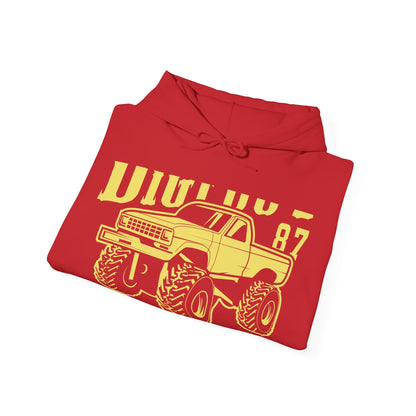 Cars n trucks (16) — Unisex Heavy Blend Hoodie (G18500)