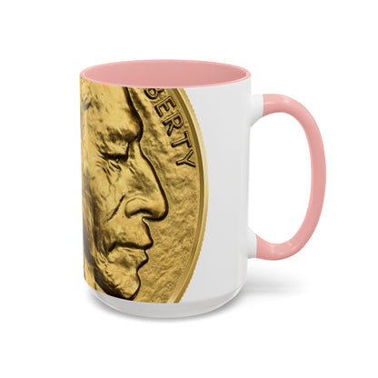 Gold  coins — Accent Mug 11/15oz