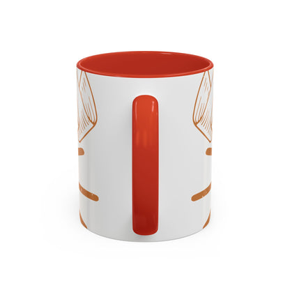 Volleyball Invented by men, perfected by women-01 — Accent Mug 11/15oz