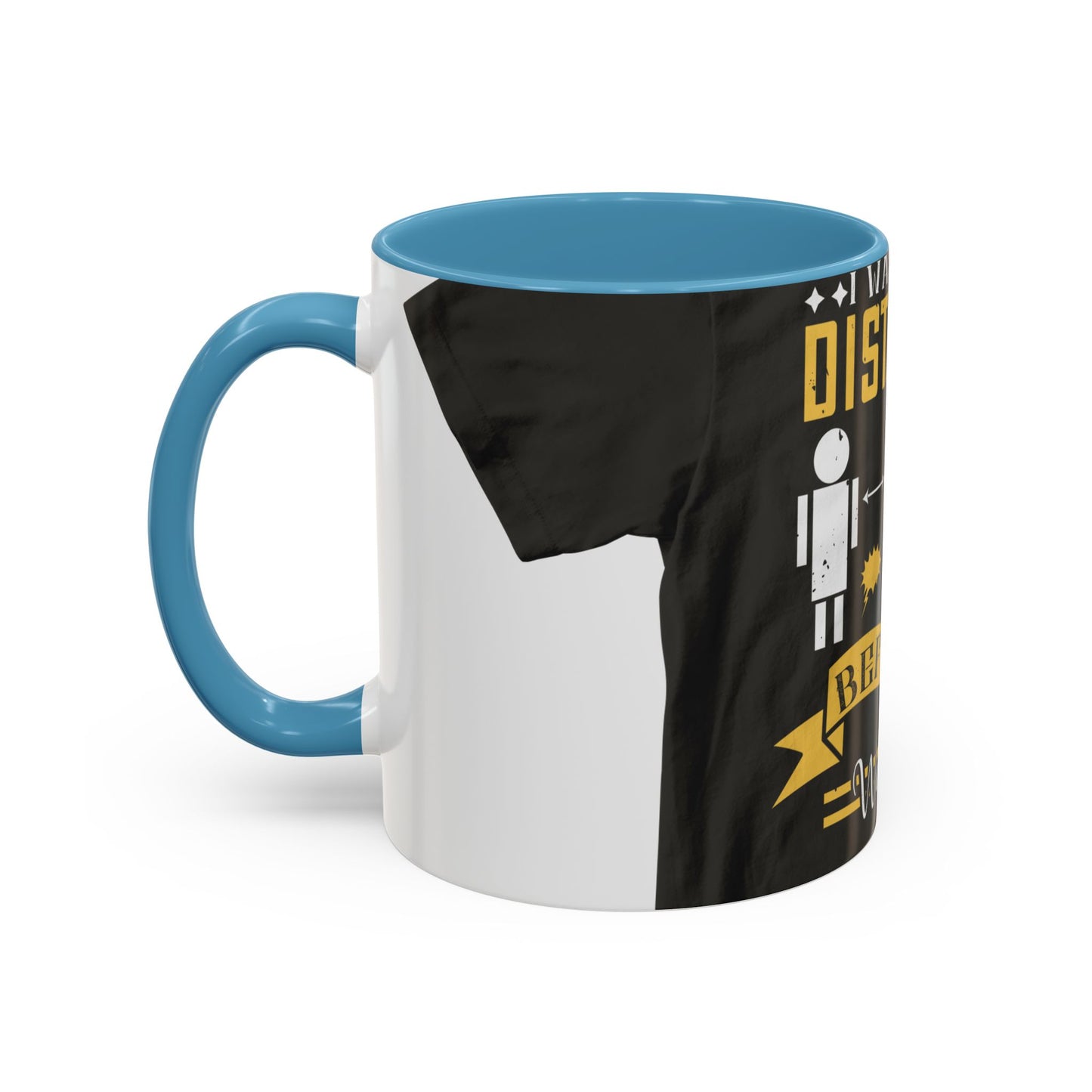 I was social distancing before it was coo — Accent Mug 11/15oz