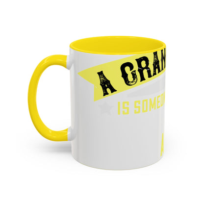 A grandfather is someone with silver-01 — Accent Mug 11/15oz