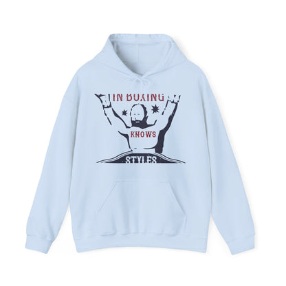 As everyone in boxing knows, styles makes fights-01 — Unisex Heavy Blend Hoodie (G18500)