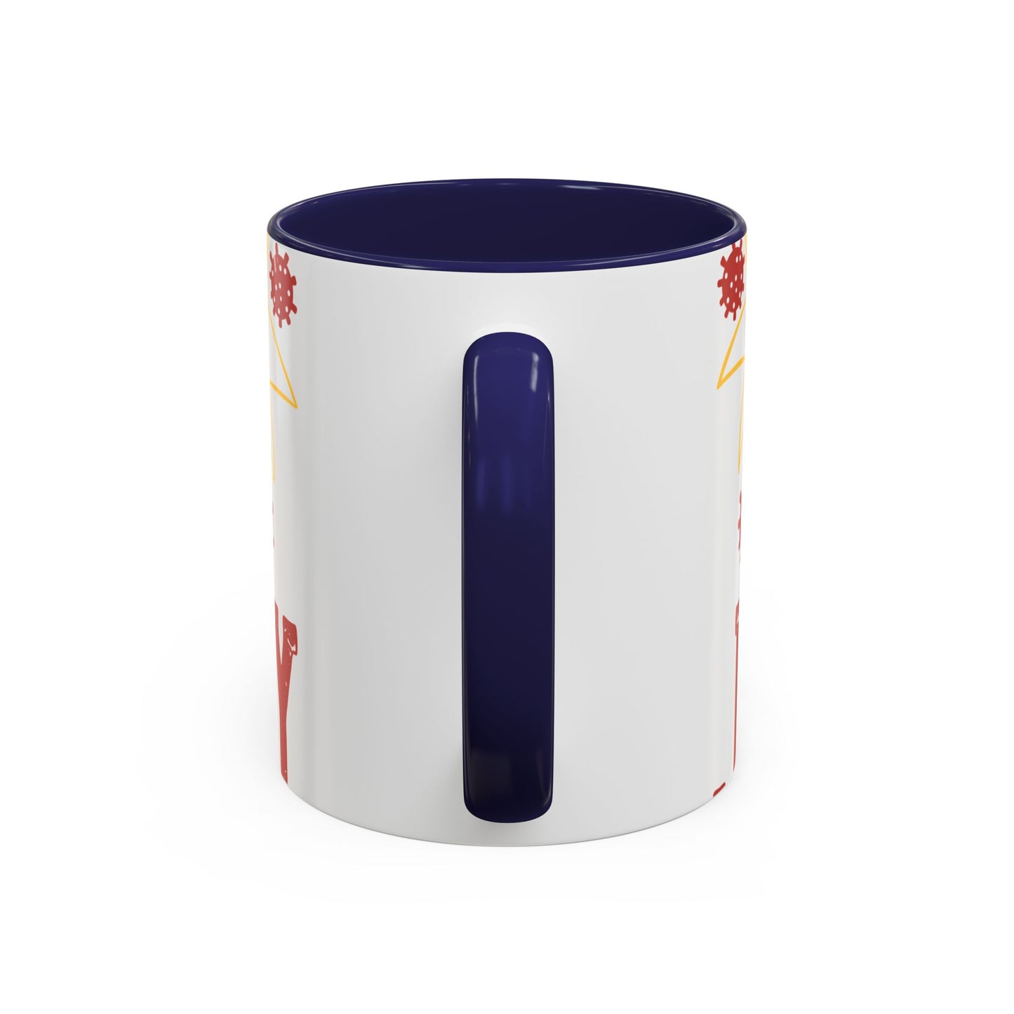 The easiest way to become a superhero is NOW! Just Stay At Home-01 — Accent Mug 11/15oz