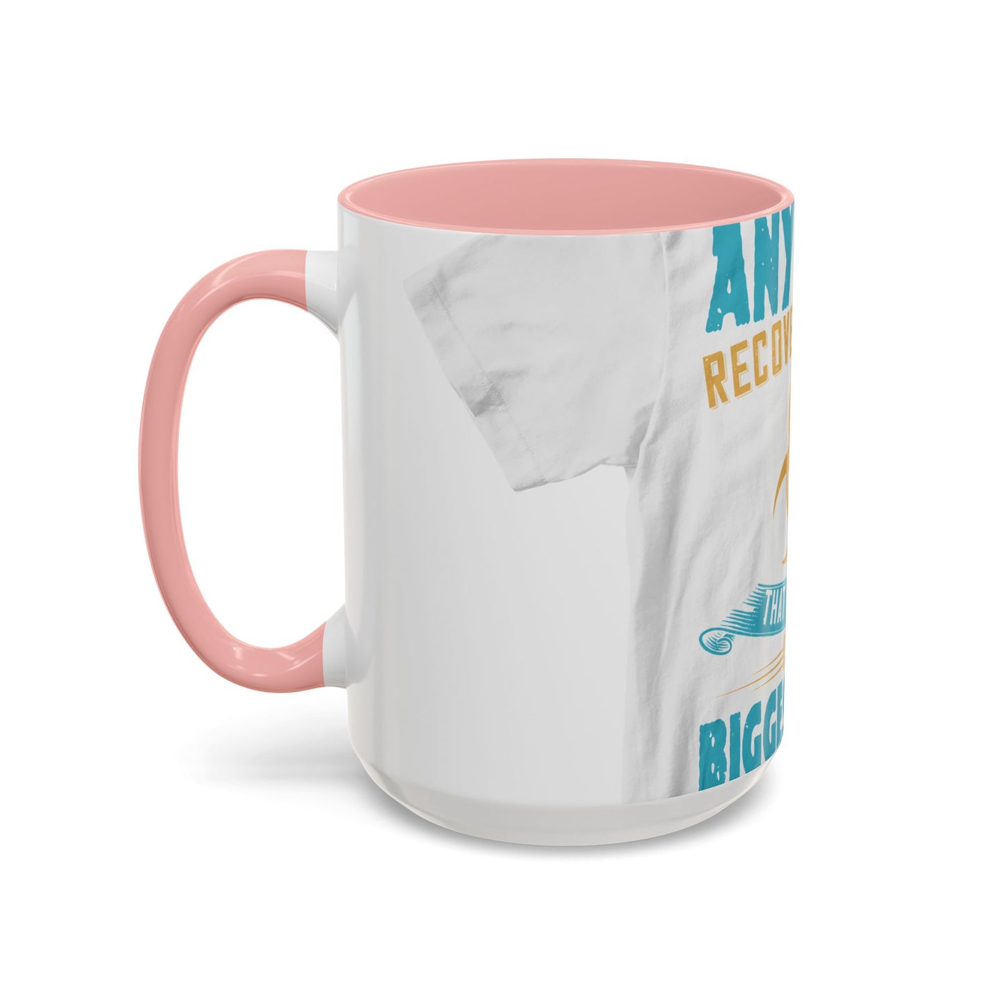Anyone in recovery knows that isolation is the biggest enemy — Accent Mug 11/15oz