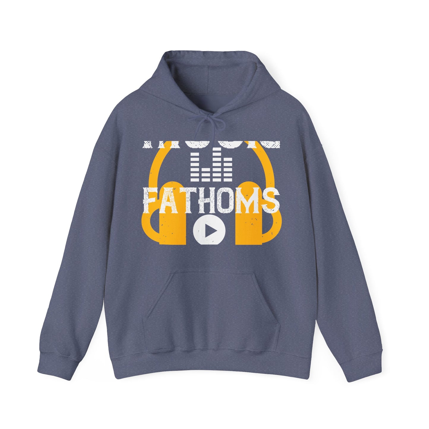Music Fathoms The Sky-01 — Unisex Heavy Blend Hoodie (G18500)
