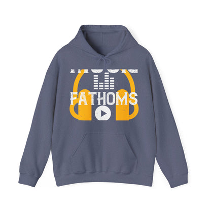 Music Fathoms The Sky-01 — Unisex Heavy Blend Hoodie (G18500)