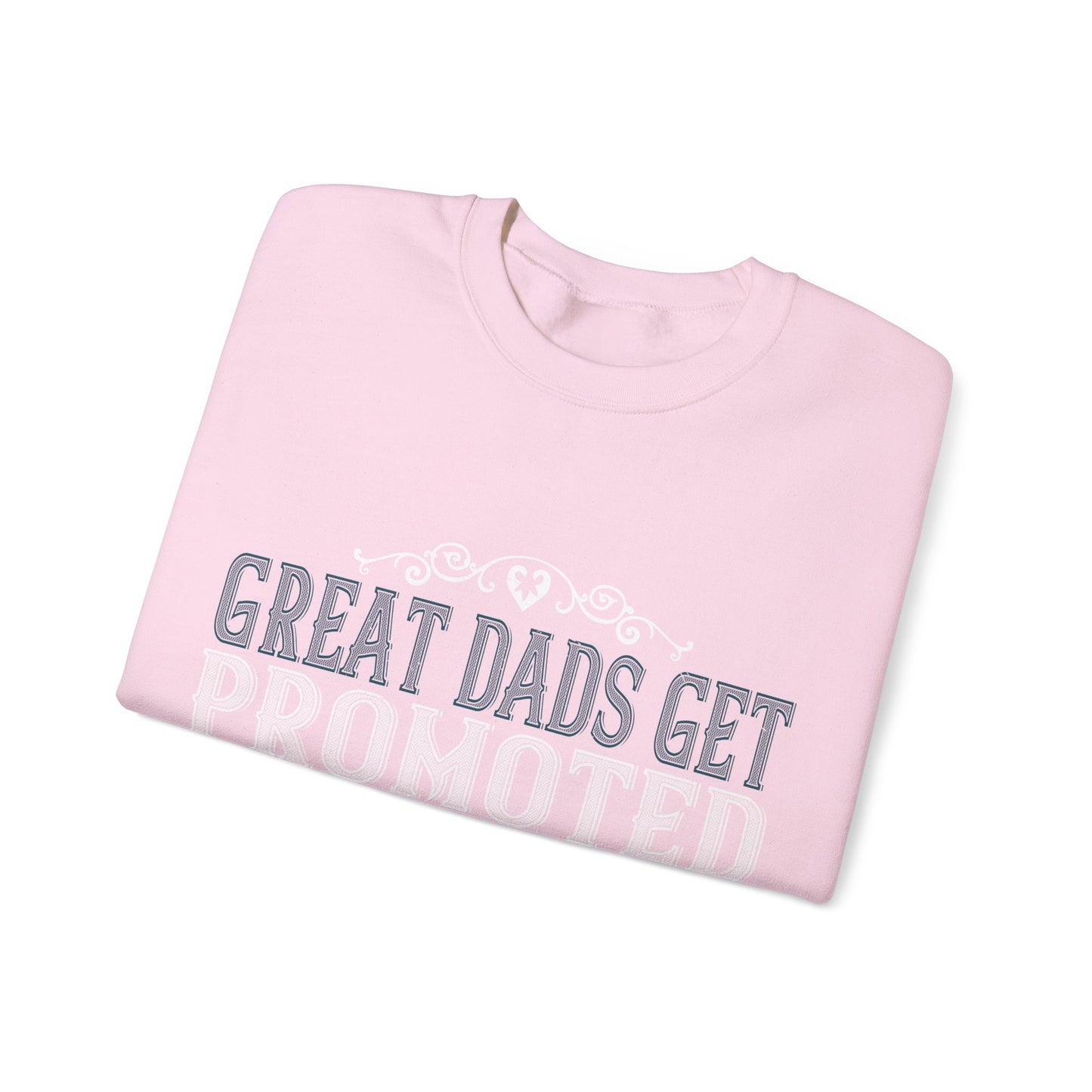 Great dads get promoted to grandpa-2 — Unisex Heavy Blend Crewneck (G18000)