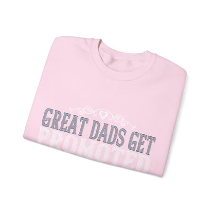 Great dads get promoted to grandpa-2 — Unisex Heavy Blend Crewneck (G18000)