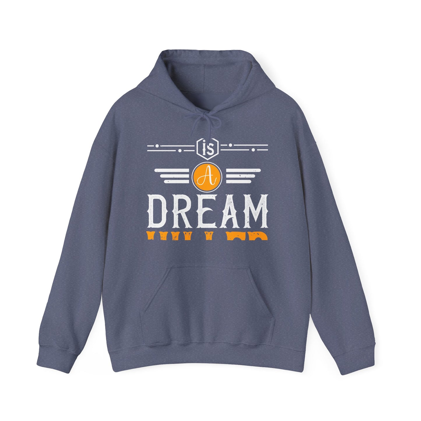 Isolation is a dream killer-01 — Unisex Heavy Blend Hoodie (G18500)