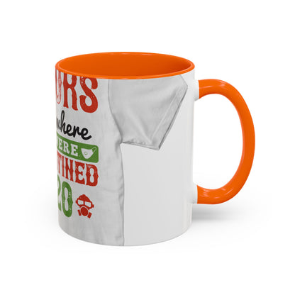 seniors the one where they were quarantined 2020 — Accent Mug 11/15oz