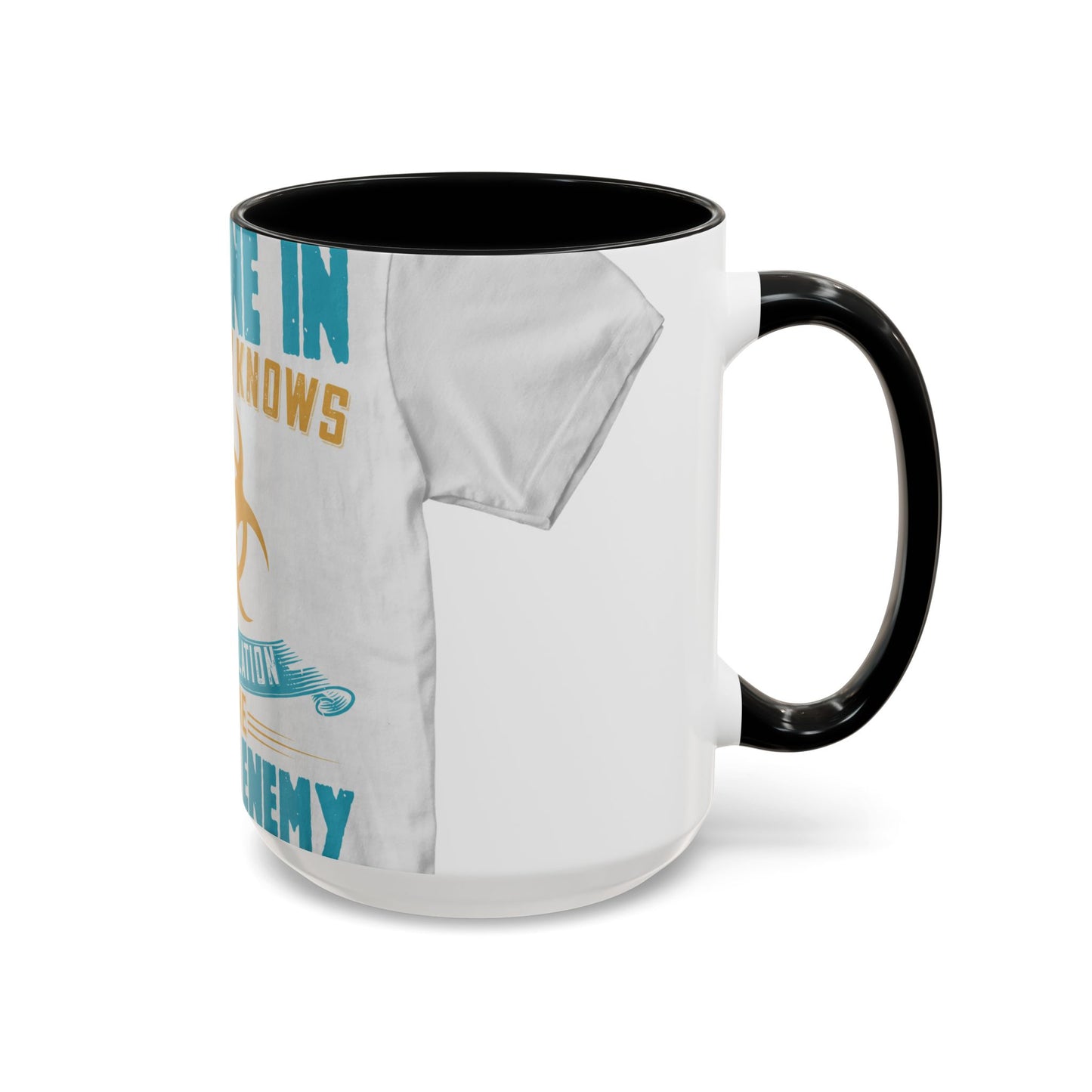 Anyone in recovery knows that isolation is the biggest enemy — Accent Mug 11/15oz