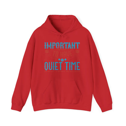 It's important to have quiet time and isolation-01 — Unisex Heavy Blend Hoodie (G18500)