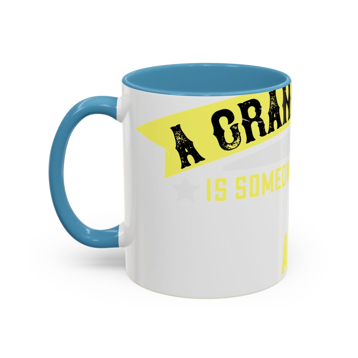 A grandfather is someone with silver-01 — Accent Mug 11/15oz