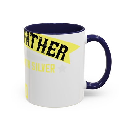 A grandfather is someone with silver-01 — Accent Mug 11/15oz