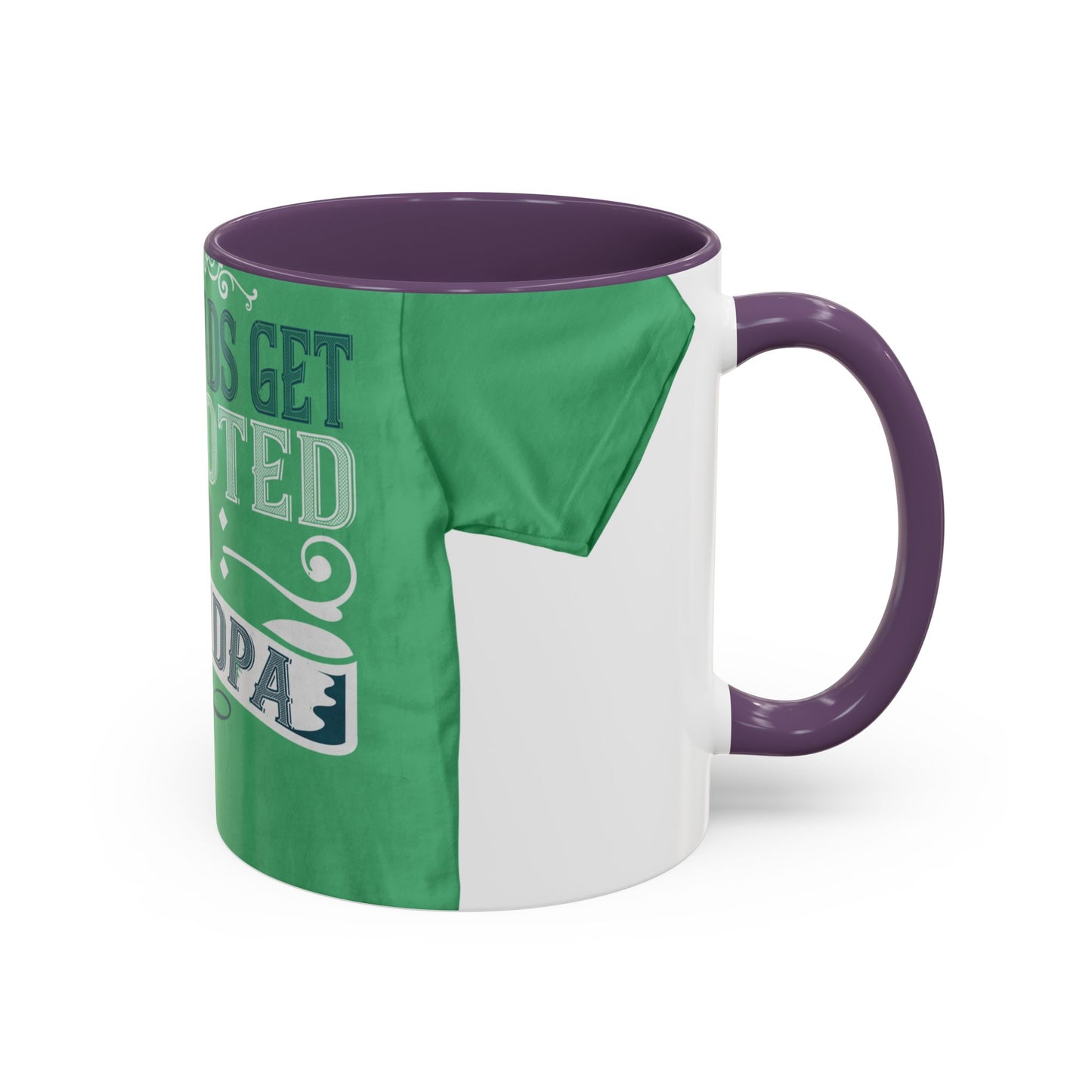 Great dads get promoted to grandpa-02 — Accent Mug 11/15oz