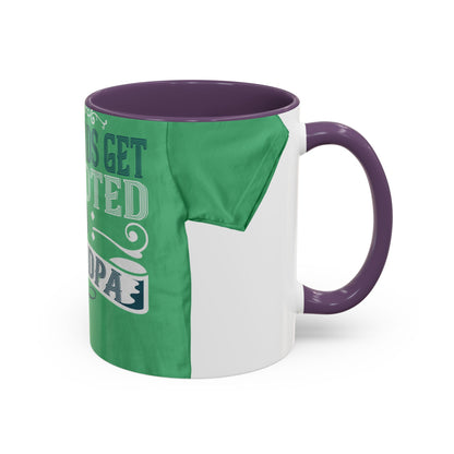 Great dads get promoted to grandpa-02 — Accent Mug 11/15oz