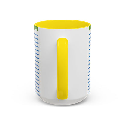 living my best quarantine-01 — Accent Mug 11/15oz