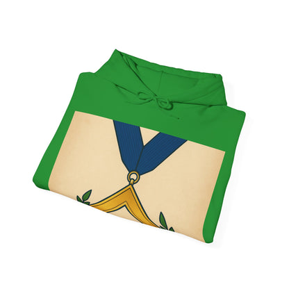 Worshipful master jewel Square — Unisex Heavy Blend Hoodie (G18500)