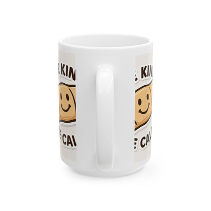 Be Kind, Be Calm Ceramic Mug | Cute Funny Gift, Motivational Coffee Cup, Stress Relief Mug, Friendship Gift, Cheerful [...]