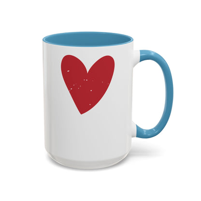 Being sisters means you always have back up-1 — Accent Mug 11/15oz