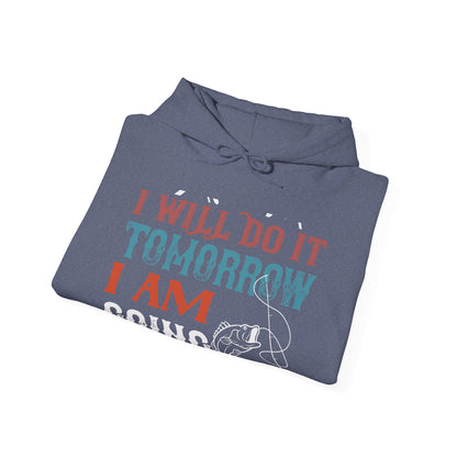 I WILL DO IT TOMORROW-01 — Unisex Heavy Blend Hoodie (G18500)