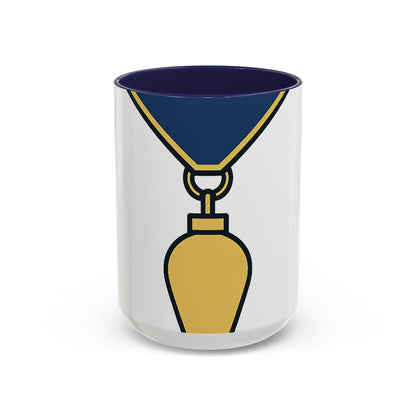 Junior Warden -JW - white bg — Accent Mug 11/15oz