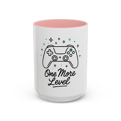 Gamer Accent Coffee Mug - One More Level Gaming Gift, Video Game Mug, Fun Coffee Cup, Unique Present for Gamers, Geeky [...]