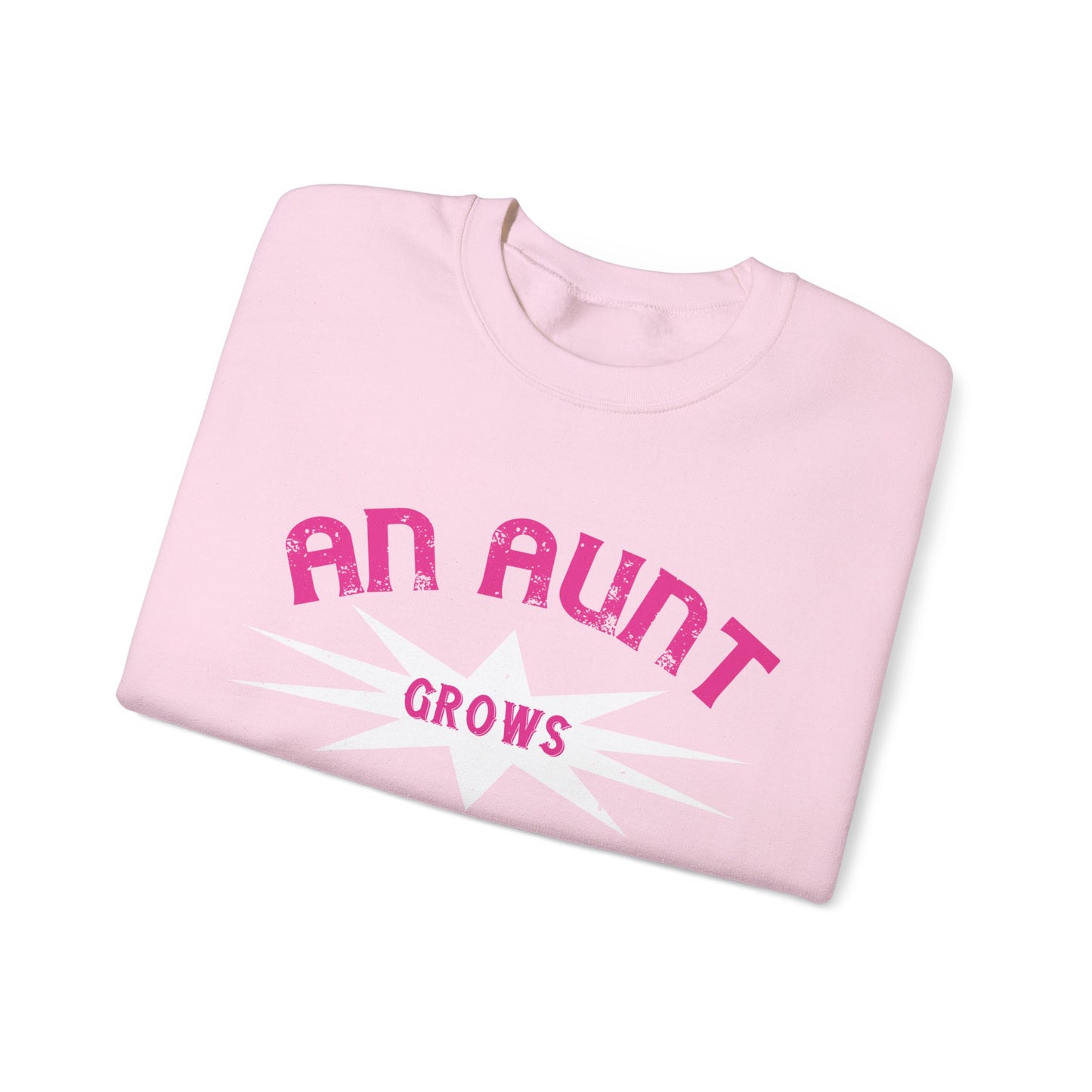 An aunt grows more treasured as time goes by-01 — Unisex Heavy Blend Crewneck (G18000)