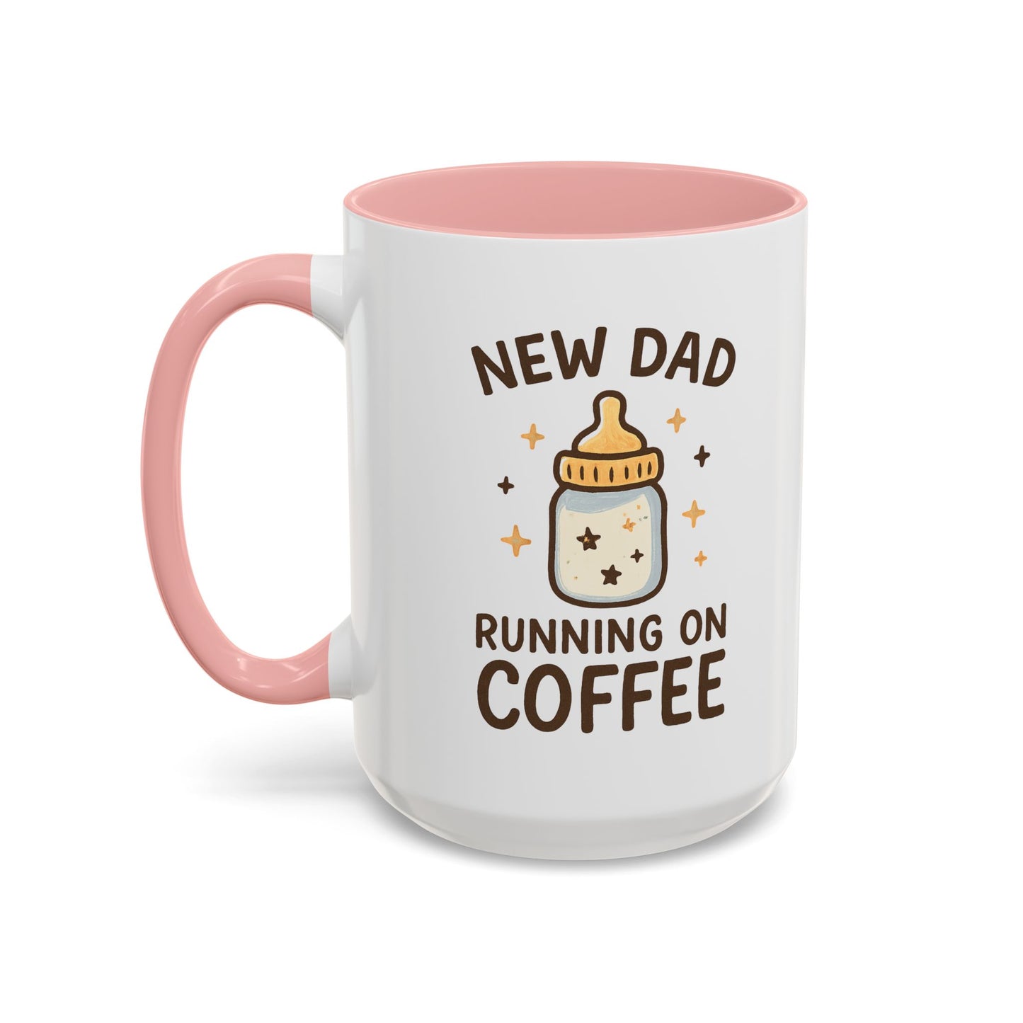 New Dad Coffee Mug | Funny Gift for New Parents | Baby Shower, Birthday, Dad's Day | 11oz & 15oz