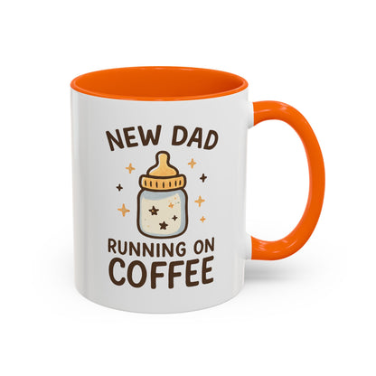 New Dad Coffee Mug | Funny Gift for New Parents | Baby Shower, Birthday, Dad's Day | 11oz & 15oz