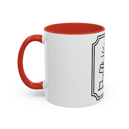 Finance Coffee Mug, Stock Trader Analyst Gift, Bar-Chart Staircase, Briefcase, Climb the Chart