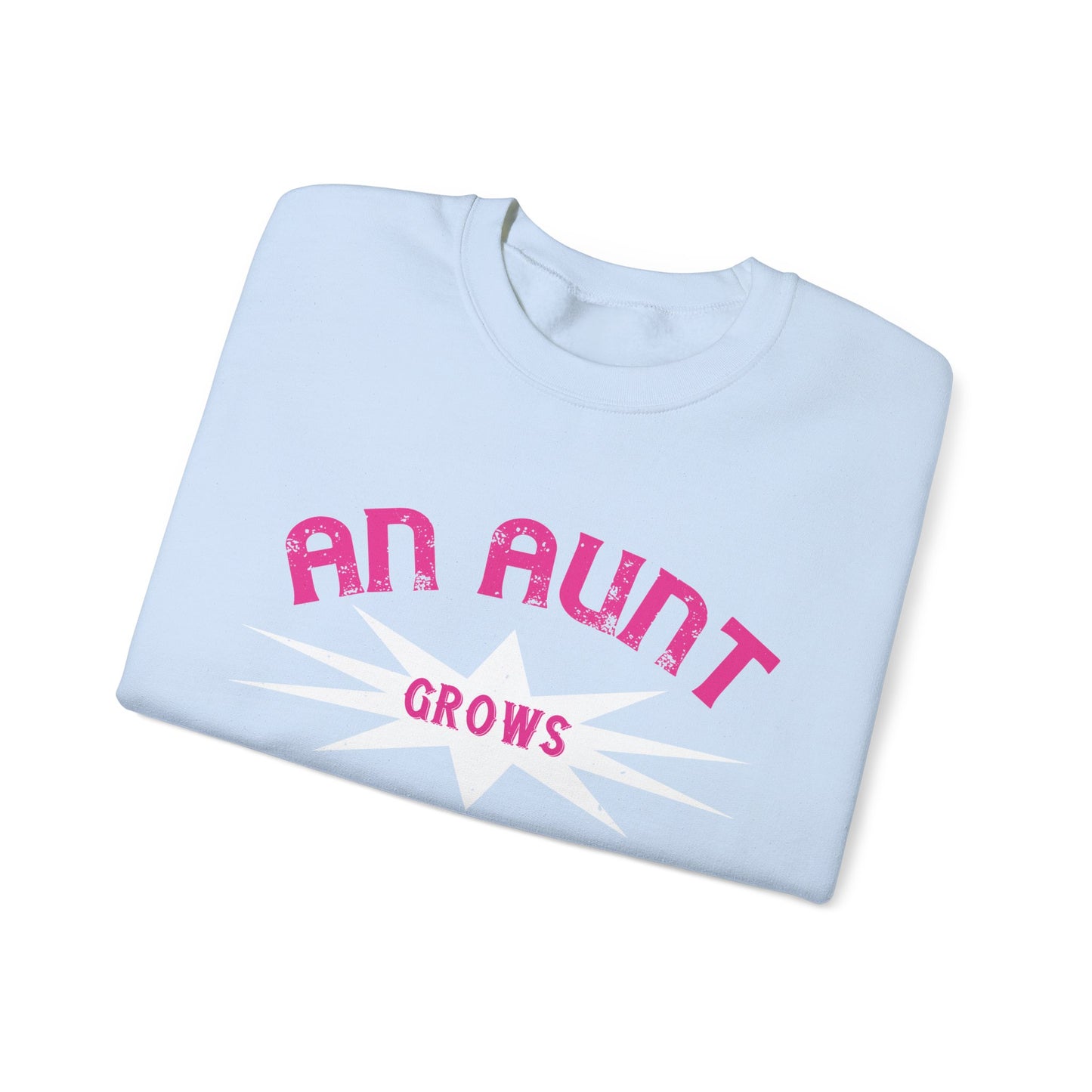 An aunt grows more treasured as time goes by-01 — Unisex Heavy Blend Crewneck (G18000)