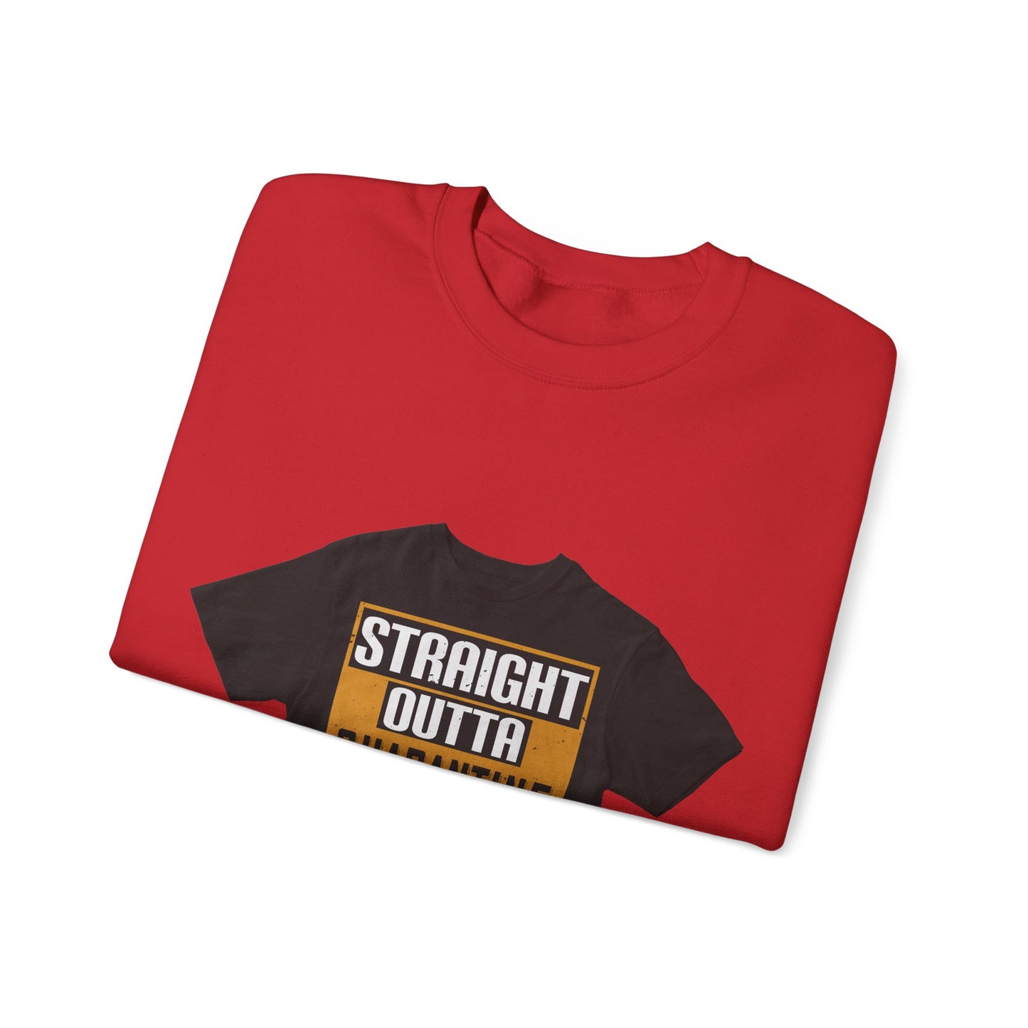 straight outta quarantine class of 2020 — Unisex Heavy Blend Crewneck (G18000)
