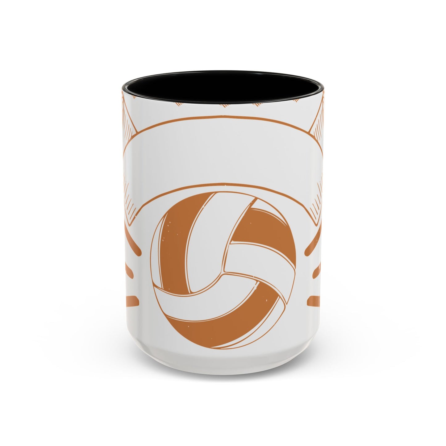 Volleyball Invented by men, perfected by women-01 — Accent Mug 11/15oz
