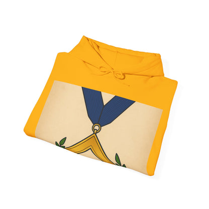 Worshipful master jewel Square — Unisex Heavy Blend Hoodie (G18500)