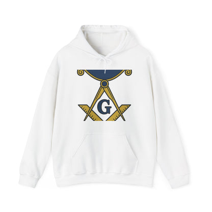 square and compass — Unisex Heavy Blend Hoodie (G18500)