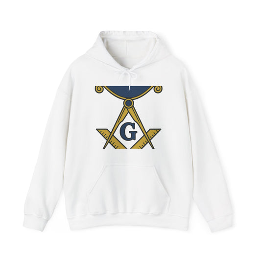 square and compass — Unisex Heavy Blend Hoodie (G18500)
