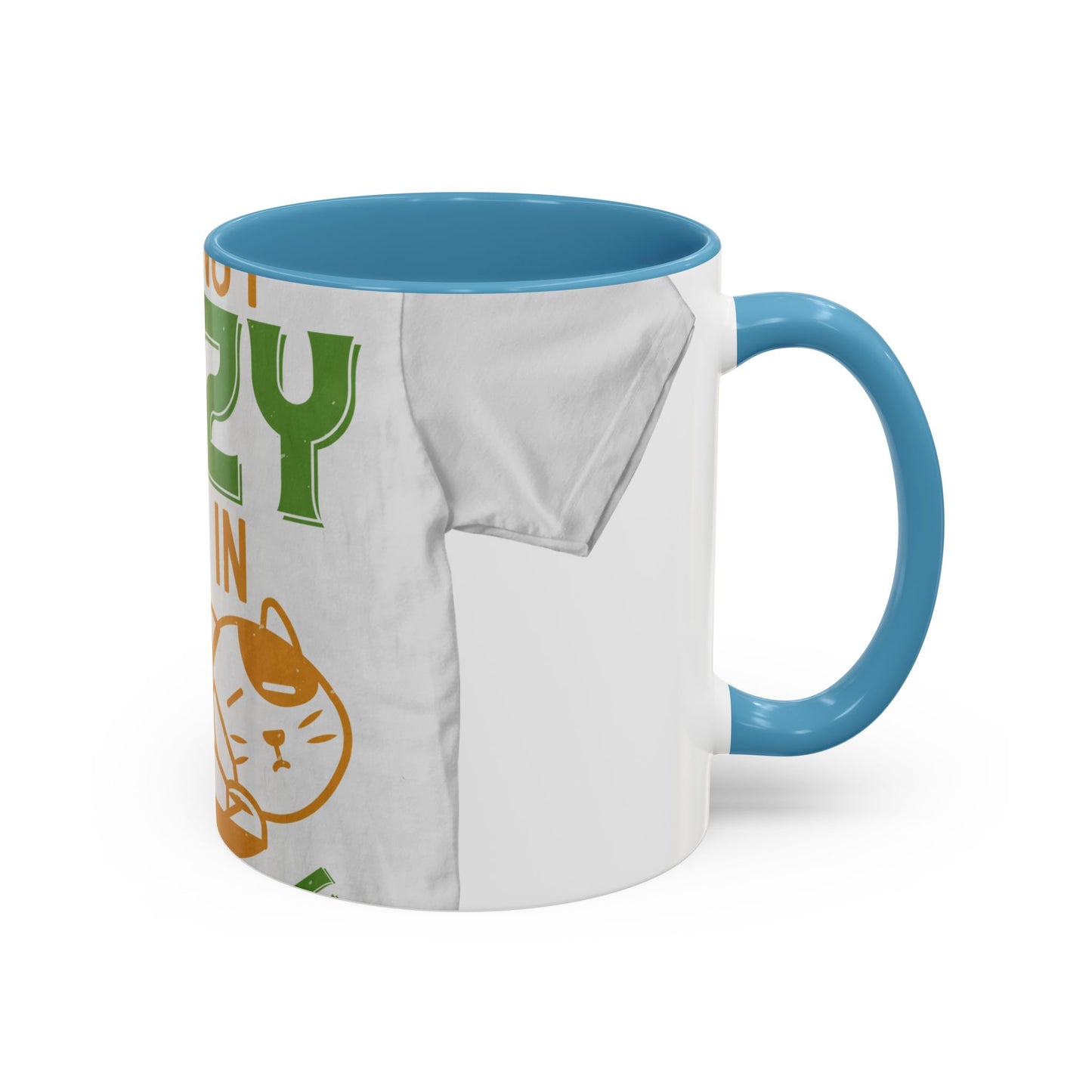 iΓÇÖm not lazy iΓÇÖm in quarantine — Accent Mug 11/15oz