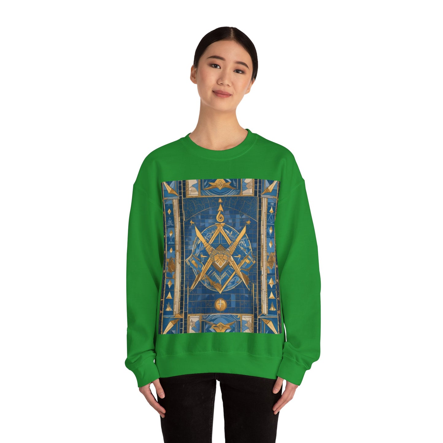 masonic_00035.png — Unisex Heavy Blend Crewneck (G18000)