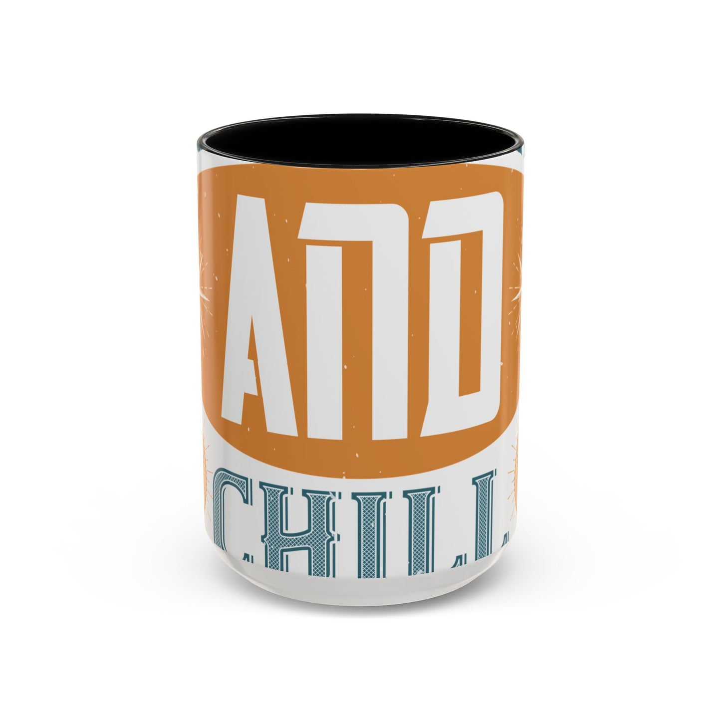 quarantine and chill-011 — Accent Mug 11/15oz