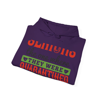 seniors the one where they were quarantined 2020-01 — Unisex Heavy Blend Hoodie (G18500)