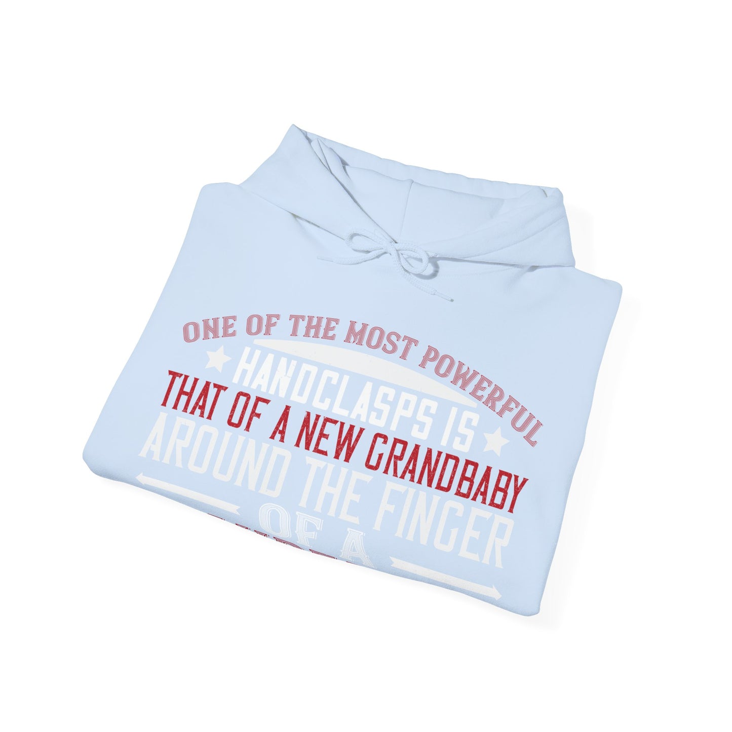 One of the most powerful handclasps-1 — Unisex Heavy Blend Hoodie (G18500)